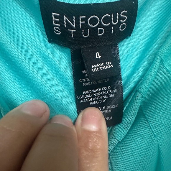 Enfocus Studio Turquoise Garment - Picture 3 of 5